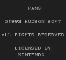 Image n° 2 - screenshots  : Pang